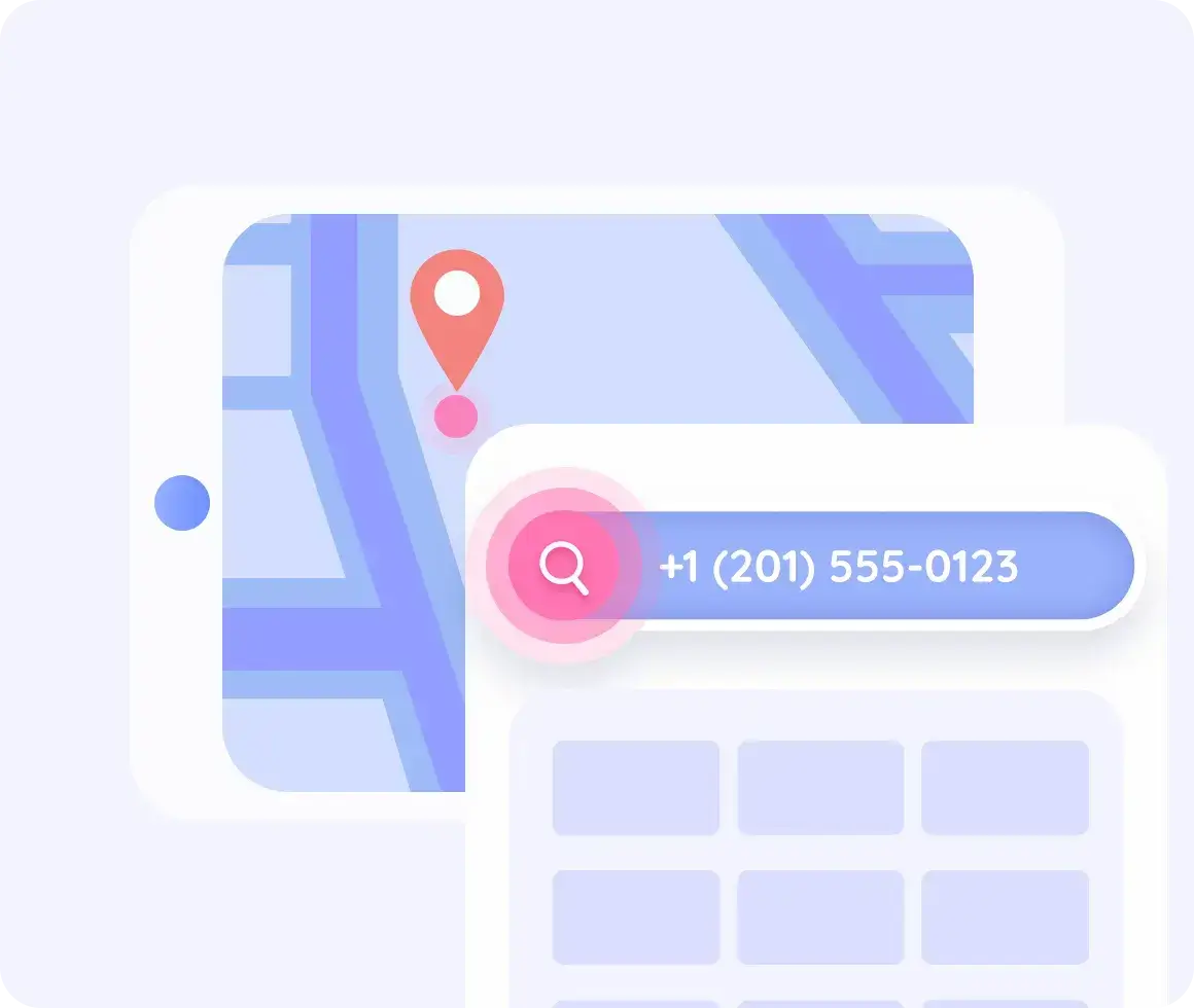 locate address by phone number